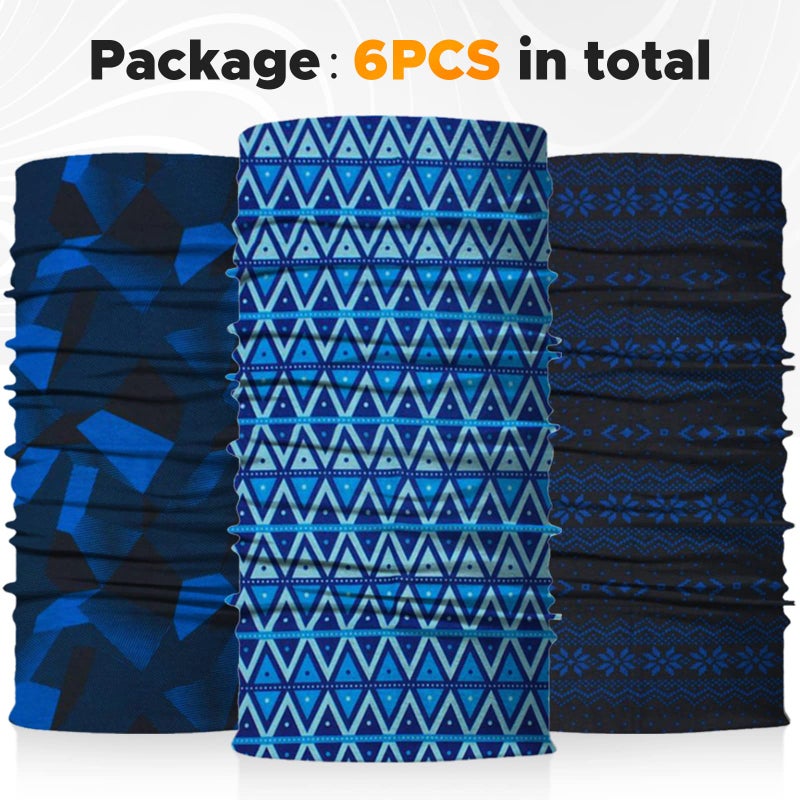 JOEYOUNG Headwear, Bandana, Neck Gaiter Head Wrap Headband Balaclava Magic Scarf - Image 3